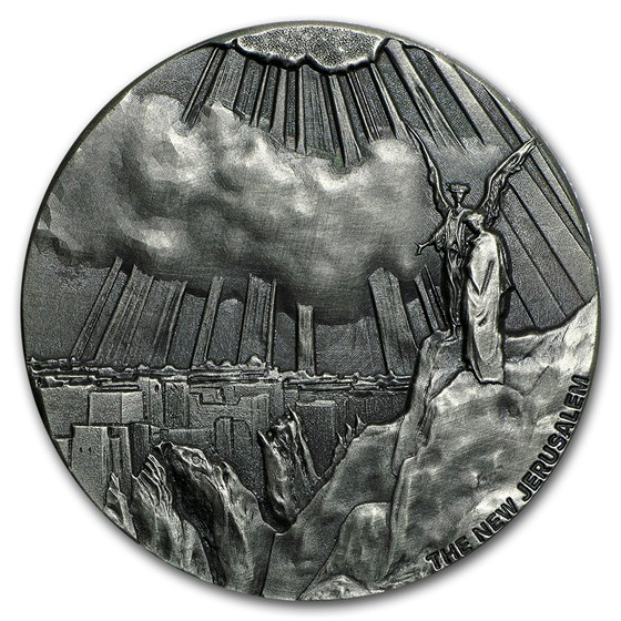 2015 2 oz Silver Coin - Biblical Series (New Jerusalem) 2015 2 oz Silver Coin - Biblical Series (New Jerusalem)