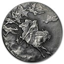2015 2 oz Silver Coin - Biblical Series (Pale Horse)