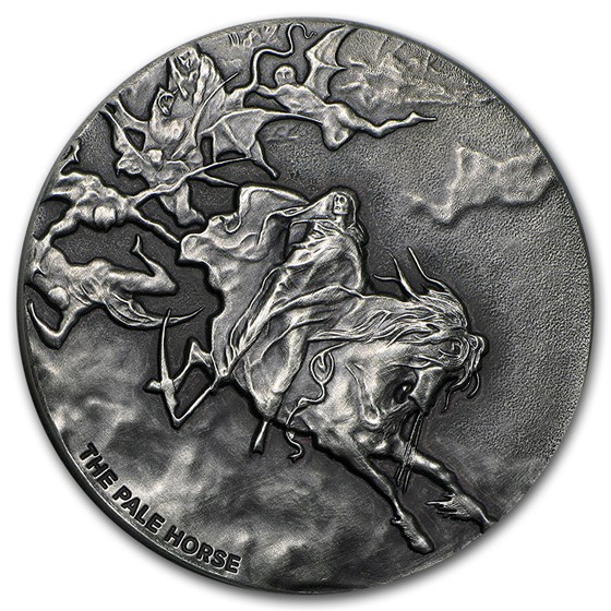 2015 2 oz Silver Coin - Biblical Series (Pale Horse) 2015 2 oz Silver Coin - Biblical Series (Pale Horse)