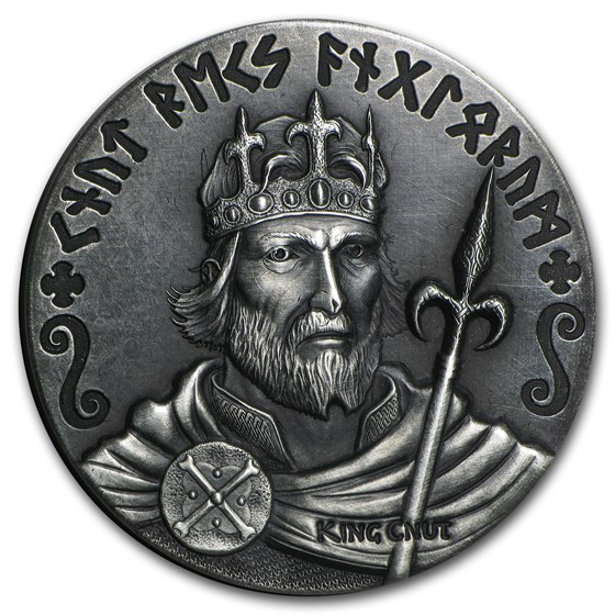 2015 2 oz Silver Coin Viking Series (King Cnut) 2015 2 oz Silver Coin Viking Series (King Cnut)
