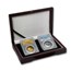 2015 2-Pc 1 oz Gold & Silver High Relief Goat Set PR-70 PCGS