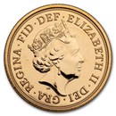 2015-2021 Great Britain Gold Sovereign Elizabeth II BU