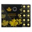 2015 25x 1 gram Gold Maple Leafs - Maplegram25™ (In Assay Sleeve)