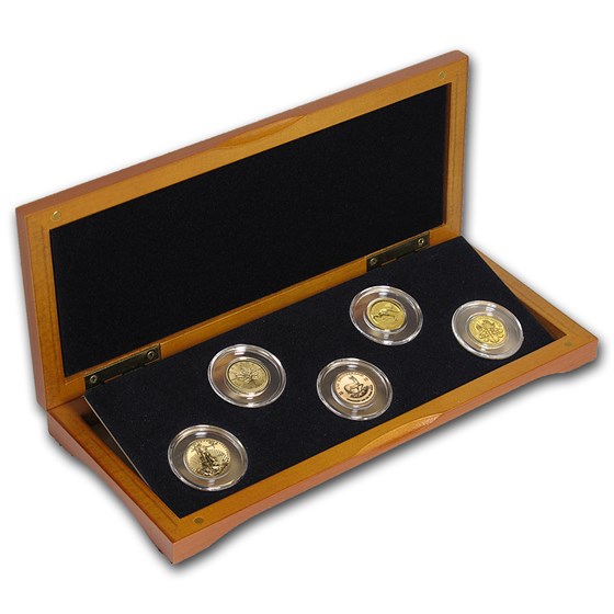 Buy 2015 5-Coin 1/10 oz Gold Sample Set for New Investors | APMEX
