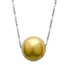 2015 5 gm Cook Islands $20 Gold Sphere Valcambi (w/Silver Chain)