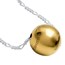 2015 5 gm Cook Islands $20 Gold Sphere Valcambi (w/Silver Chain)