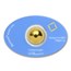 2015 5 gram Cook Islands $20 Gold Sphere Coin Valcambi