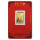 2015 5 gram Gold Bar - PAMP Suisse Year of the Goat (In Assay)