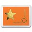 2015 5x 1 gram Cook Islands $25 Gold Star CombiCoin Valcambi