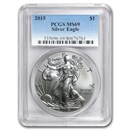 2015 American Silver Eagle MS-69 PCGS