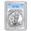 2015 American Silver Eagle MS-70 PCGS