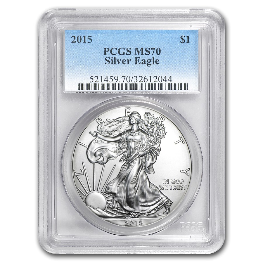 2015 American Silver Eagle MS-70 PCGS