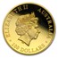 2015 AUS 1 oz Gold Kangaroo High Relief PF-70 NGC (Box, COA)