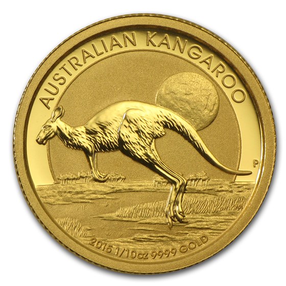 2015 Australia 1/10 oz Gold Kangaroo BU 2015 Australia 1/10 oz Gold Kangaroo BU