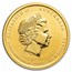 2015 Australia 1/10 oz Gold Lunar Goat BU (Abrasions)