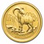 2015 Australia 1/10 oz Gold Lunar Goat BU (Abrasions)