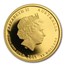 2015 Australia 1/10 oz Gold Lunar Goat Proof (w/box and COA)