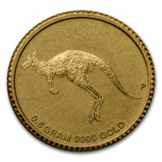 2015 Australia 1/2 Gram Gold Kangaroo Mini Roo BU (No Assay) 2015 Australia 1/2 Gram Gold Kangaroo Mini Roo BU (No Assay)