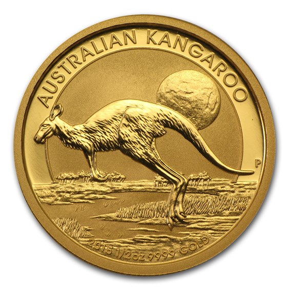 2015 Australia 1/2 oz Gold Kangaroo BU 2015 Australia 1/2 oz Gold Kangaroo BU