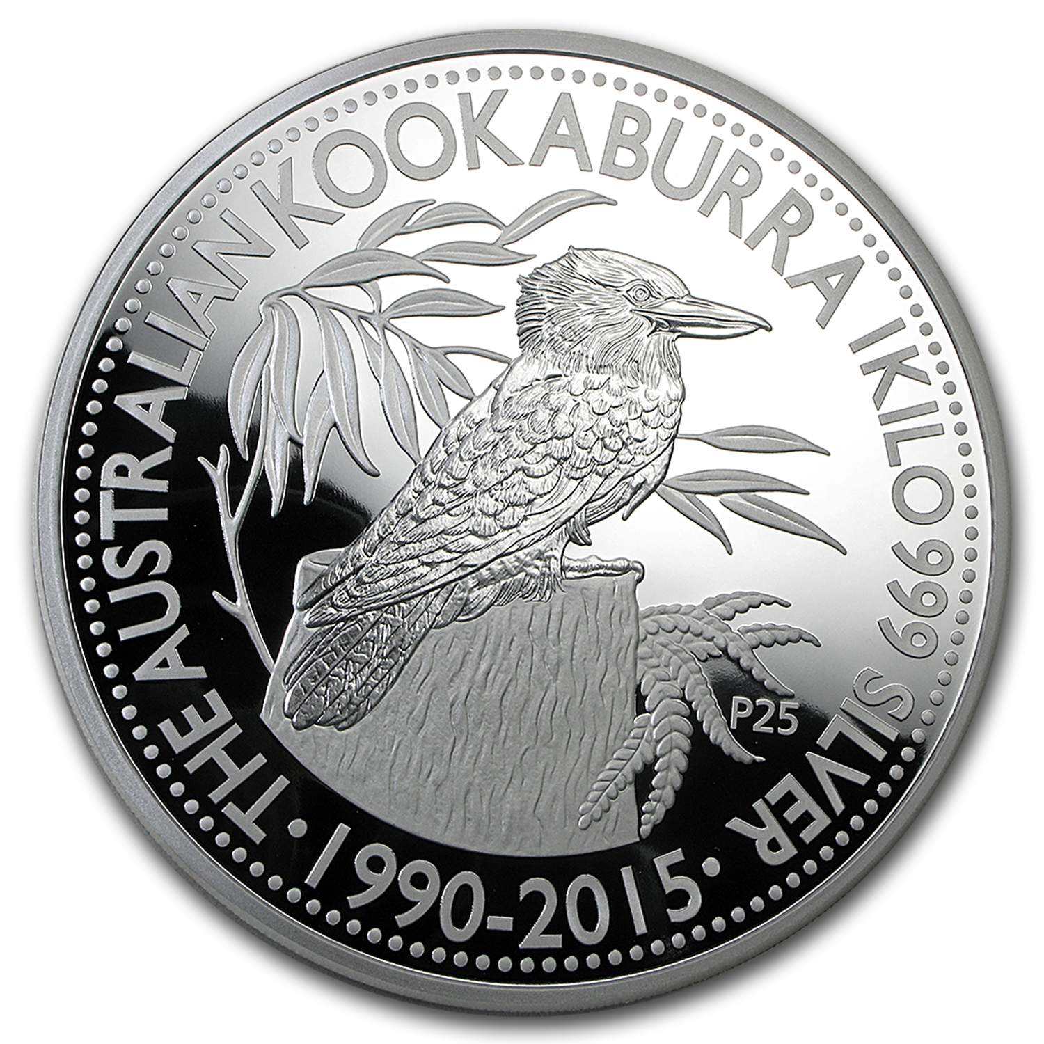 Buy 2015 Australia 1 kilo Silver Kookaburra Proof (25th