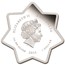 2015 Australia 1 oz Silver Christmas Tree (Star Shaped)