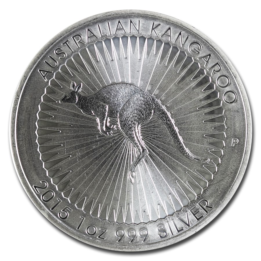 2015 Australia 1 oz Silver Kangaroo BU