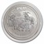 2015 Australia 1 oz Silver Lunar Goat BU (Series II) Spotted