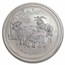 2015 Australia 1 oz Silver Lunar Goat BU (Series II) Spotted