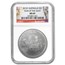 2015 Australia 1 oz Silver Lunar Goat MS-69 NGC