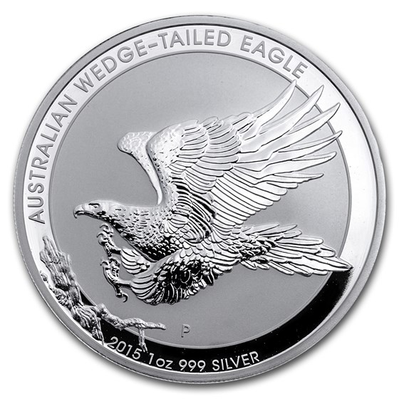 2015 Australia 1 oz Silver Wedge Tailed Eagle BU 2015 Australia 1 oz Silver Wedge Tailed Eagle BU