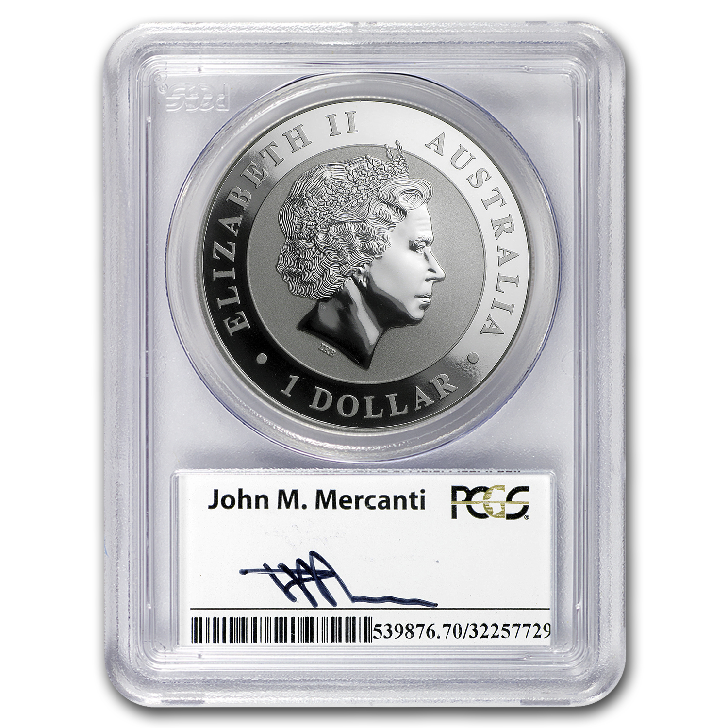 Buy 2015 Australia 1 oz Silver Wedge Tailed Eagle MS-70 PCGS | APMEX