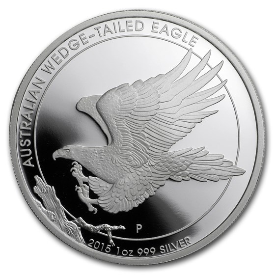 2015 Australia 1 oz Silver Wedge Tailed Eagle Proof 2015 Australia 1 oz Silver Wedge Tailed Eagle Proof