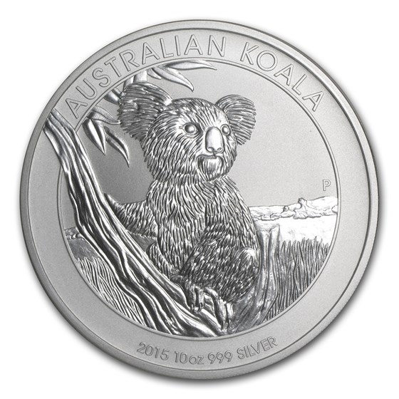 2015 Australia 10 oz Silver Koala BU 2015 Australia 10 oz Silver Koala BU