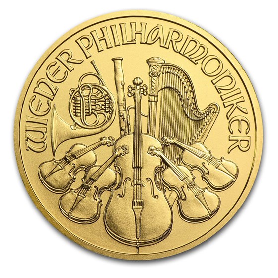 2015 Austria 1 oz Gold Philharmonic BU 2015 Austria 1 oz Gold Philharmonic BU