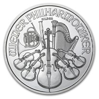 2015 Austria 1 oz Silver Philharmonic BU