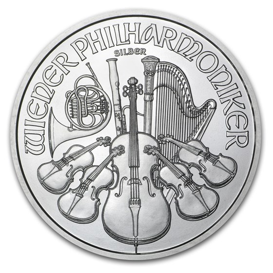 2015 Austria 1 oz Silver Philharmonic BU 2015 Austria 1 oz Silver Philharmonic BU