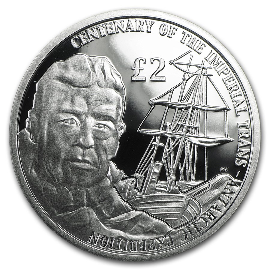 Buy 2015 British Antarctic 1 oz Silver Trans-Antarctic Expedition | APMEX