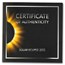 2015 Burkina Faso 3 oz Silver Solar: Eclipse of the Sun