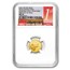 2015 Canada 1/10 oz Gold Howling Wolf .99999 BU MS-70 NGC FDI