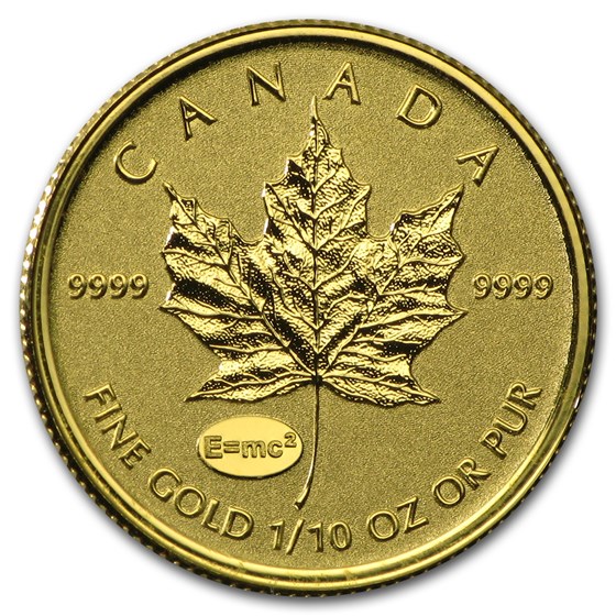 2015 Canada 1/10 oz Gold Maple Theory of Relativity Privy 2015 Canada 1/10 oz Gold Maple Theory of Relativity Privy