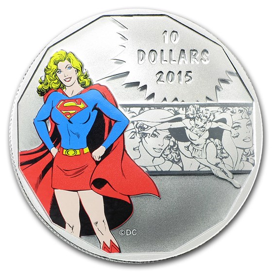 2015 Canada 1/2 oz Silver $10 DC Comics Originals: Strength 2015 Canada 1/2 oz Silver $10 DC Comics Originals: Strength