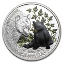 2015 Canada 1 oz Silver $20 Baby Animals (Black Bear)