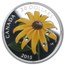 2015 Canada 1 oz Silver $20 Black-Eyed Susan (Swarovski Crystals)