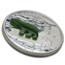 2015 Canada 1 oz Silver $20 Polar Bear (w/Jade Insert)