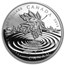 2015 Canada 1 oz Silver $20 Proof Maple Leaf Reflection