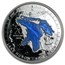 2015 Canada 1 oz Silver $20 The Great Lakes (Lake Huron)