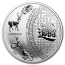 2015 Canada 1 oz Silver $5 Five Blessings BU