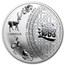 2015 Canada 1 oz Silver $5 Five Blessings BU
