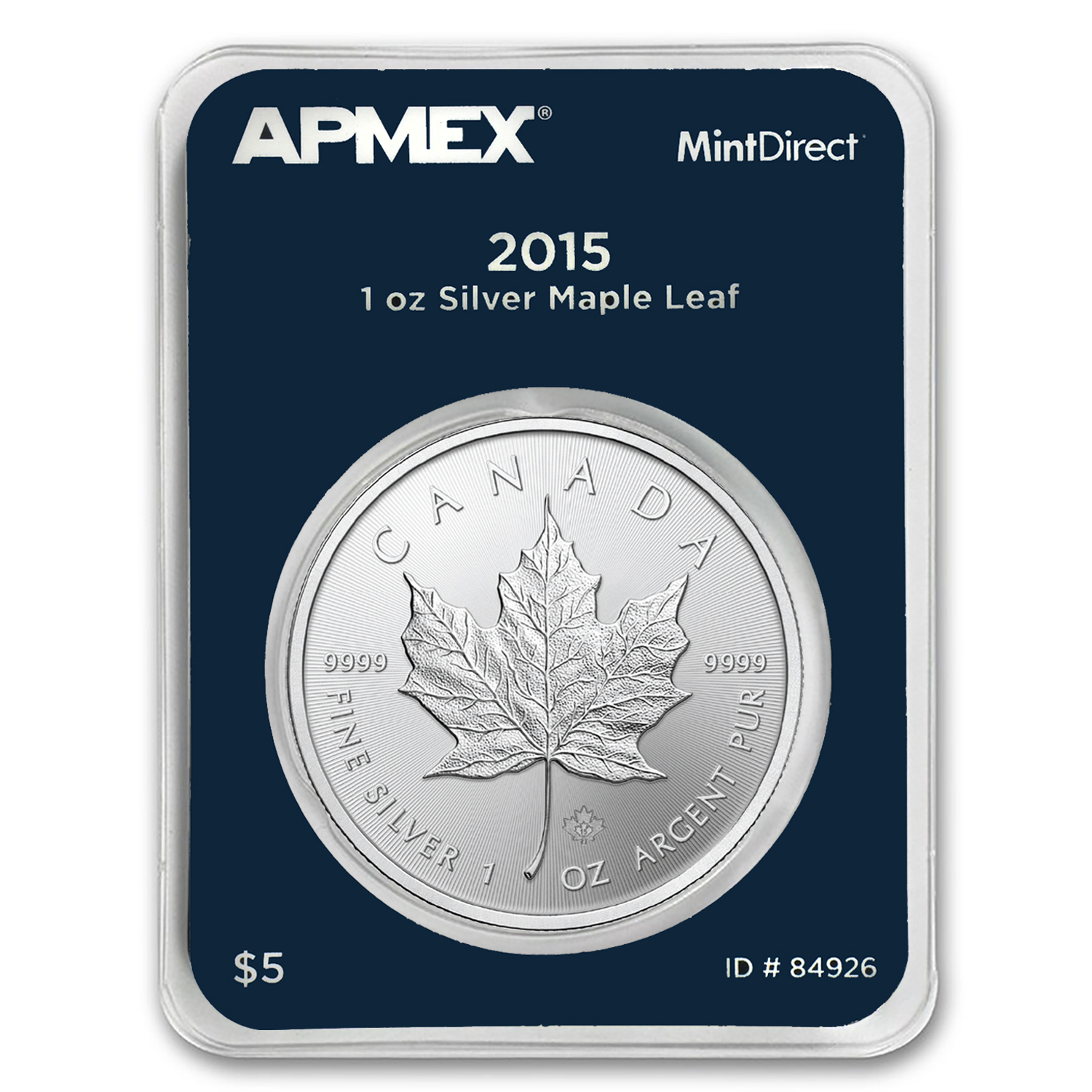 Buy 2015 Canadian 1 oz Silver Maple Leaf (MD Single) | APMEX
