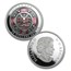 2015 Canada 3-Coin Silver Singing Moon Mask Set